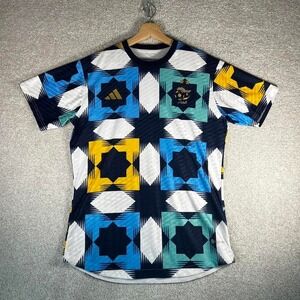 Men's Adidas Algeria pre match World Cup soccer jersey Size L